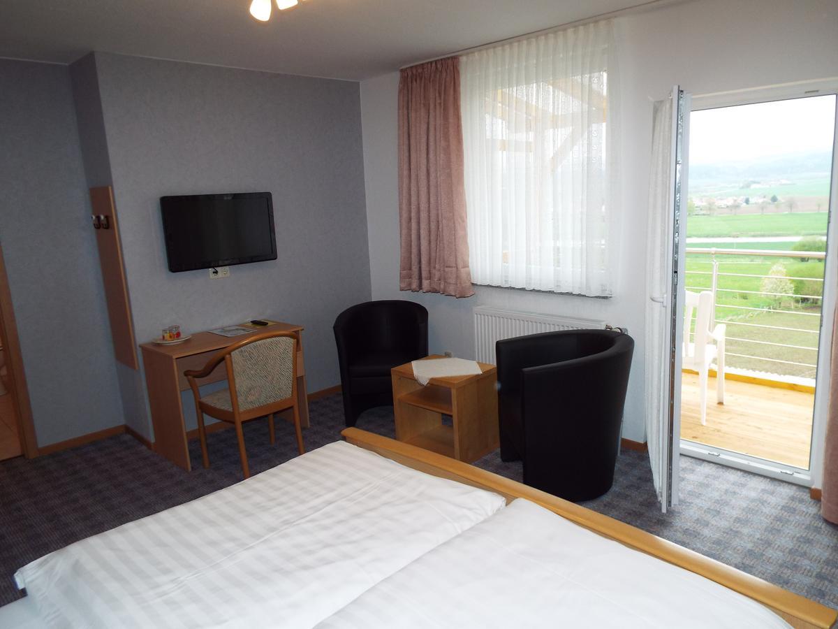 Hotel Garni Zum Reinhardswald Gewissenruh Kamer foto