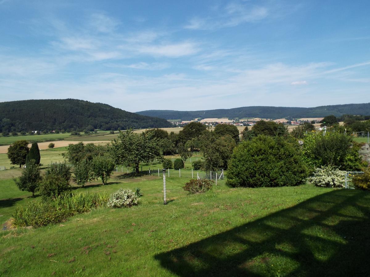 Hotel Garni Zum Reinhardswald Gewissenruh Buitenkant foto
