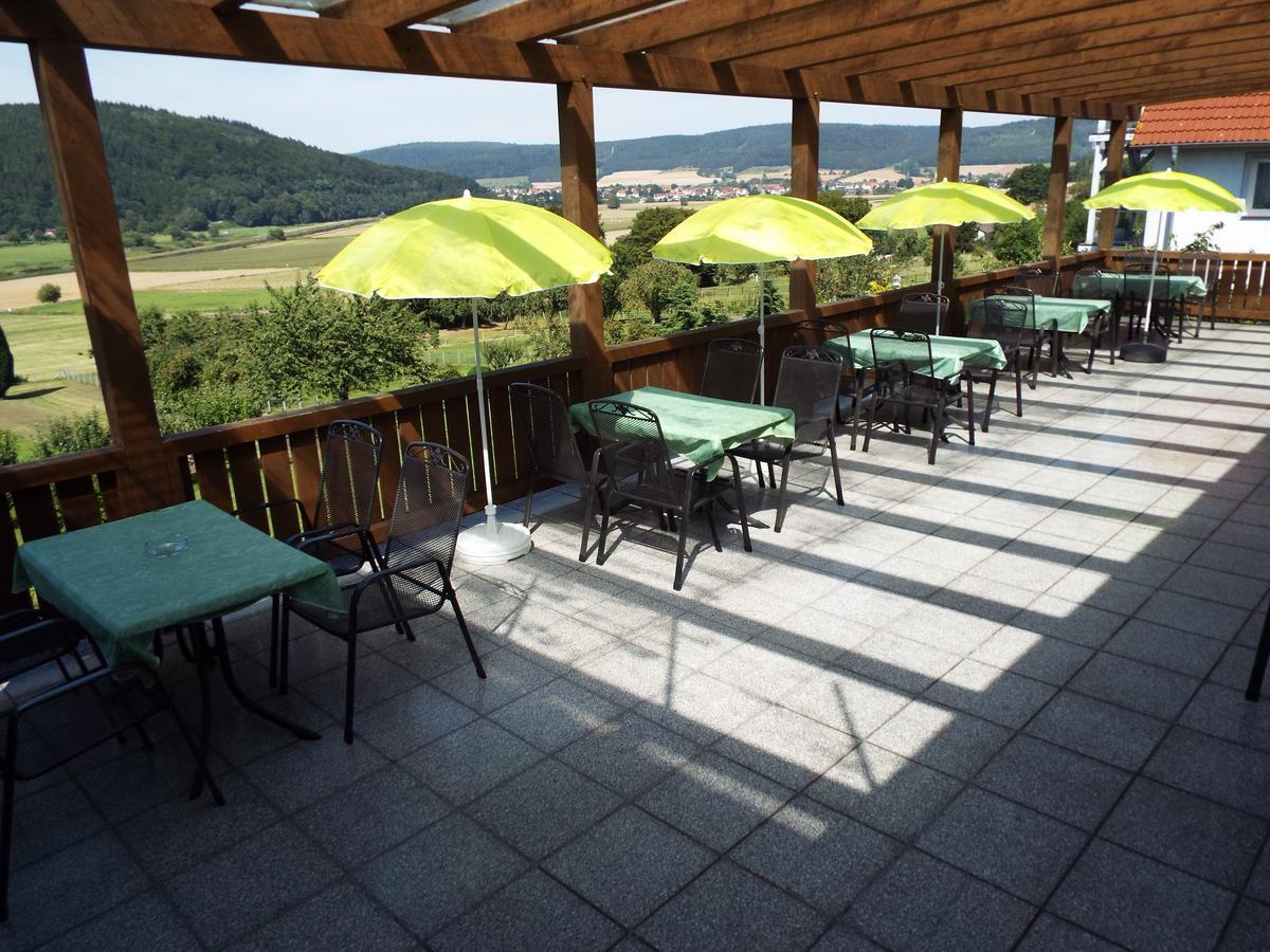 Hotel Garni Zum Reinhardswald Gewissenruh Buitenkant foto