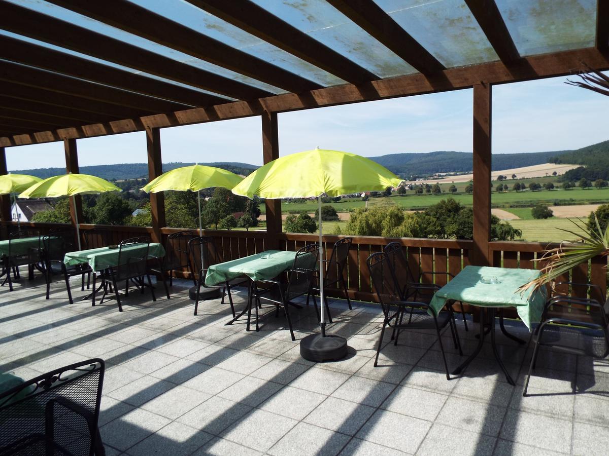 Hotel Garni Zum Reinhardswald Gewissenruh Buitenkant foto