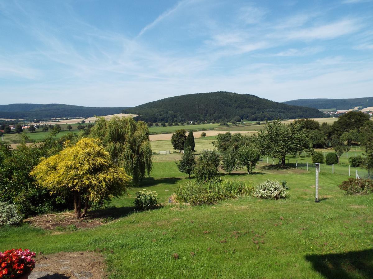 Hotel Garni Zum Reinhardswald Gewissenruh Buitenkant foto